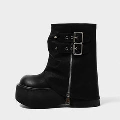 Vintage Martin Covered Belted Boots