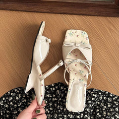 Aesthetic Wedge High Heels Sandals