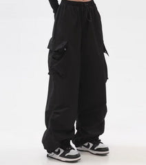 Vintage Baggy Parachute Cargo Pants