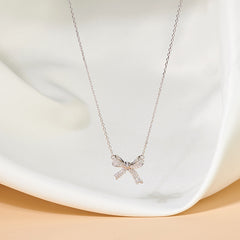 Aesthetic Bow Necklace