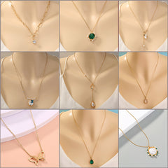 Lunar Pearl Pendant Necklace - fairypeony