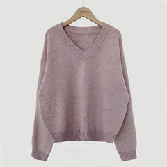 V-Neck Pullover Dark Academia Sweater