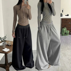 Loose Fit Drawstring Joggers