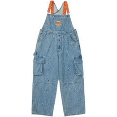 Aesthetic Boyfriend Denim Overalls