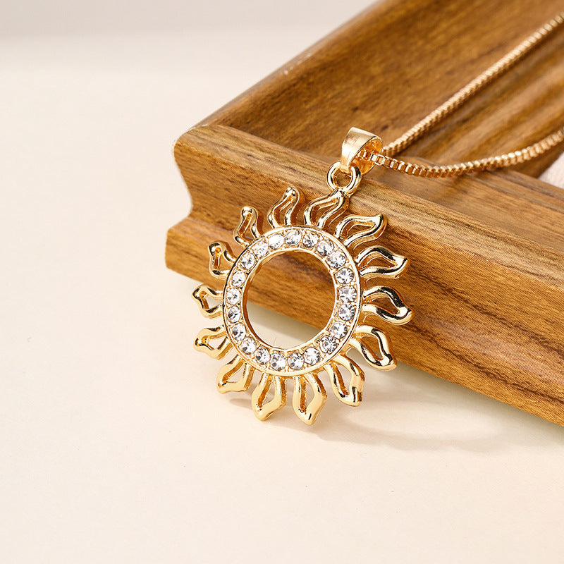 Aesthetic Sun Necklace