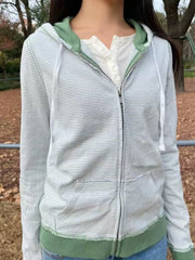 Cardigan long-sleeved coat top