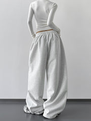 Women's High-Waisted Wide-Leg Sweatpants