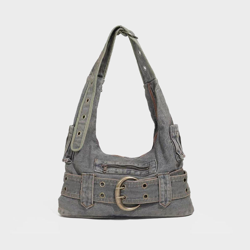 Retro single-shoulder crossbody bag