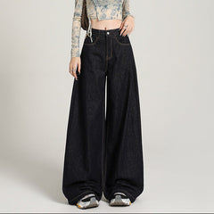 Vintage High Waist Washed Baggy Jeans