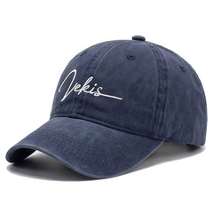 Vintage Washed Cotton Baseball Cap