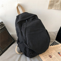 Vintage Wash College School Backpack