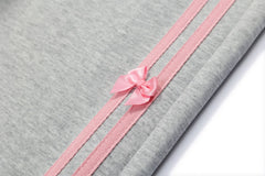 Striped Side Bow Sweatpants