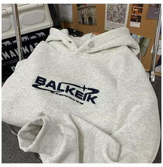 Vintage Logo Embroidered Hoodie