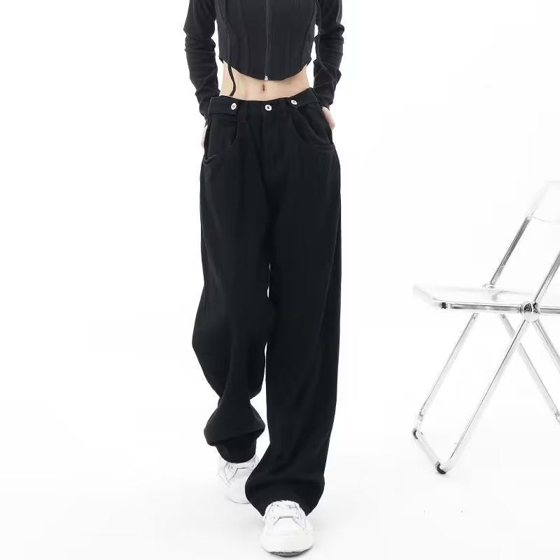 Vintage High Waist Baggy Boyfriend Jeans