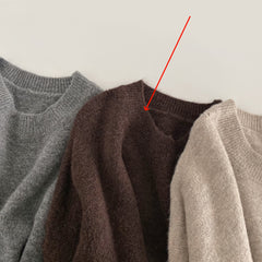 Dark Academia Oversized Sweater