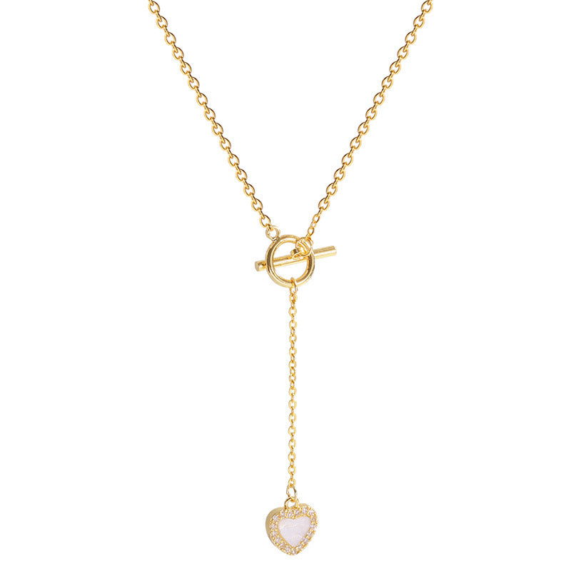 Love Titanium Steel Necklace - fairypeony