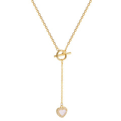 Love Titanium Steel Necklace - fairypeony