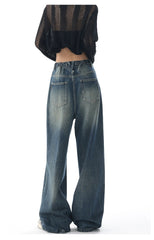 Vintage Wash 90's Baggy Boyfriend Jeans