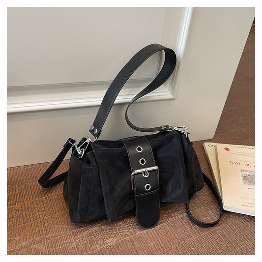 Versatile PU Leather Large Underarm Shoulder Bag for Women