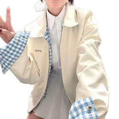 Reversible Plaid Jacket