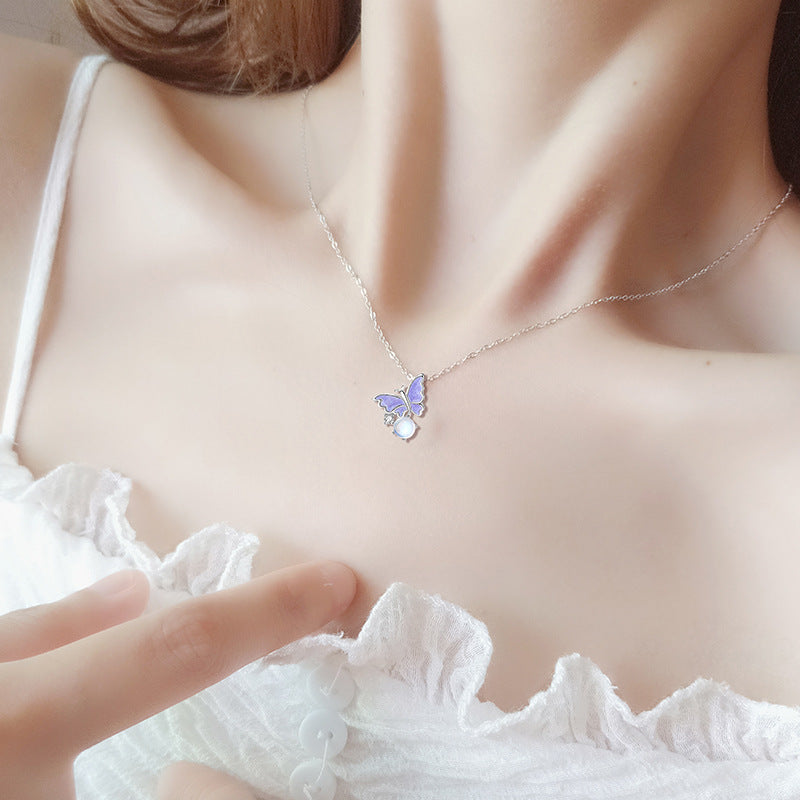 Aesthetic Silver Forest Necklace