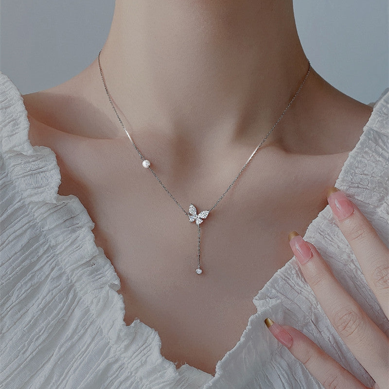 Butterfly Clavicle Chain Necklace