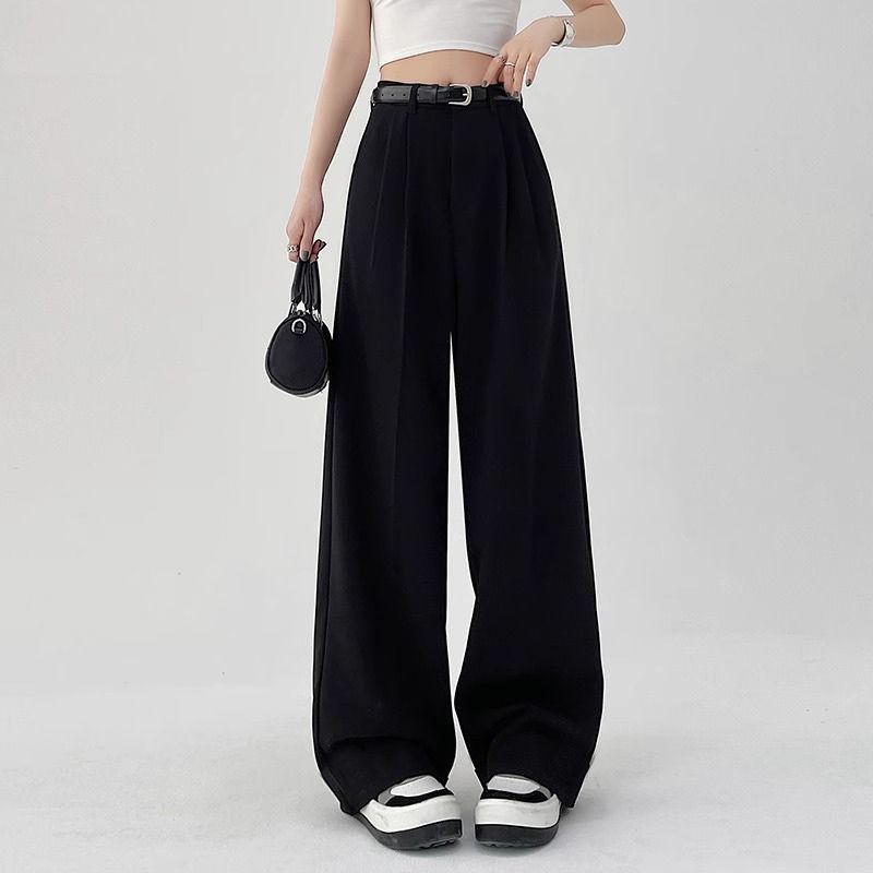 Casual High Waist Wide Leg Pants