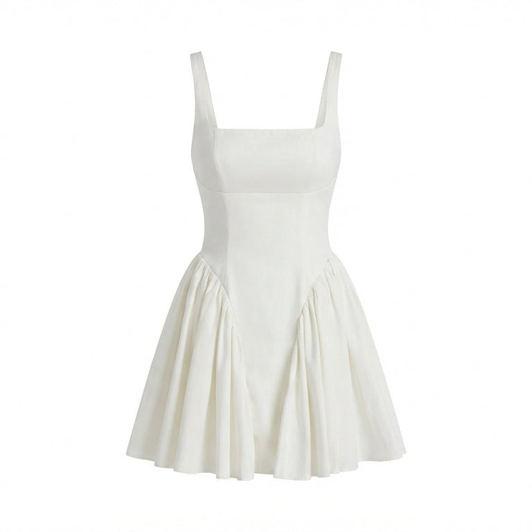 Backless Bow Fronted Halter Neck dress