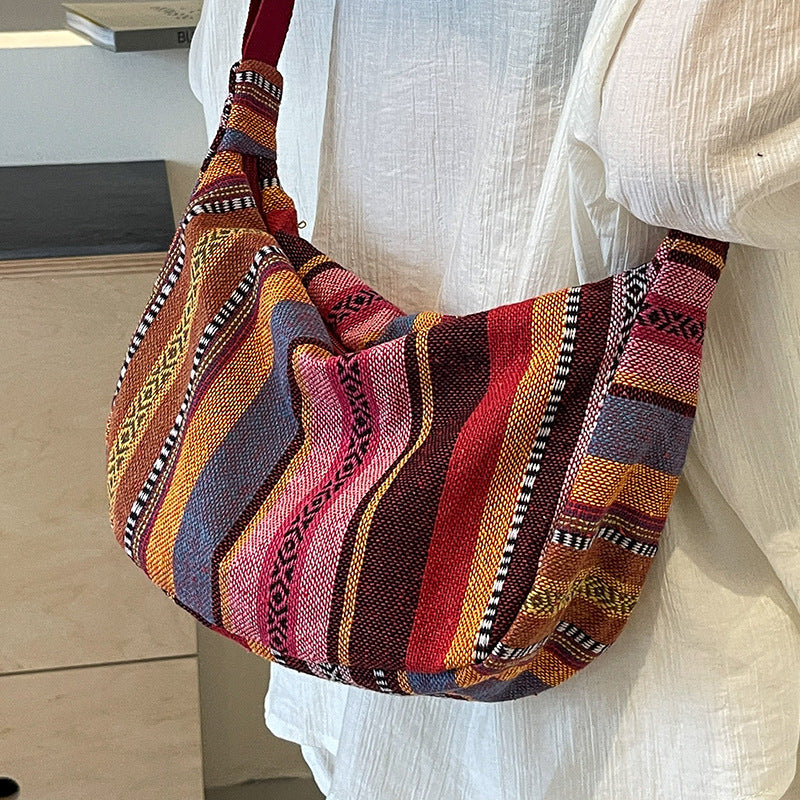 Ethnic Style Crossbody Bag