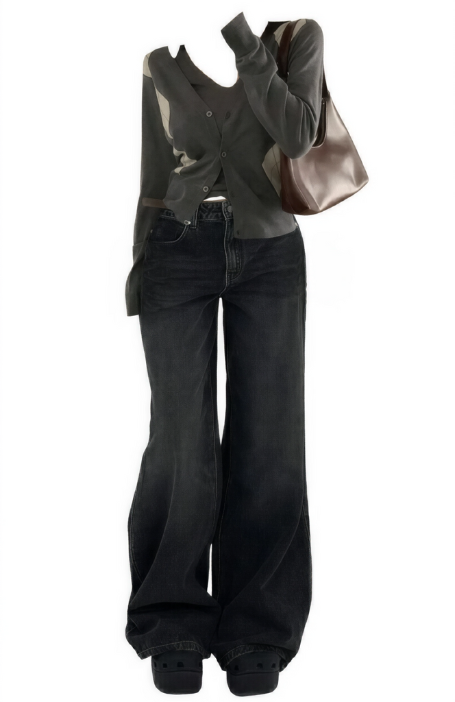 OOTD: Argyle Print Suit + Baggy Jeans