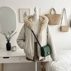 Hooded Cotton Padded Jacket
