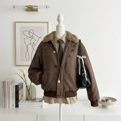 Retro Cotton-Padded Jacket