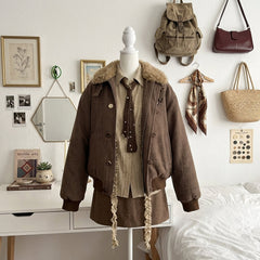 Retro Cotton-Padded Jacket