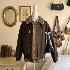 Retro Cotton-Padded Jacket