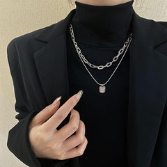 Double-layer Chain Necklace