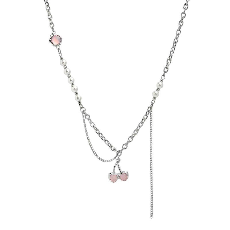 Pearl Cascade Necklace - fairypeony