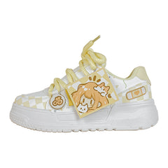 Aesthetic Cartoon Print Sneakers