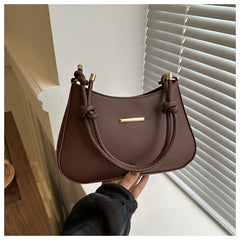 Square Pu Leather Crossbody Bag