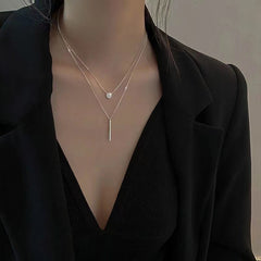 Double-layer Chain Necklace