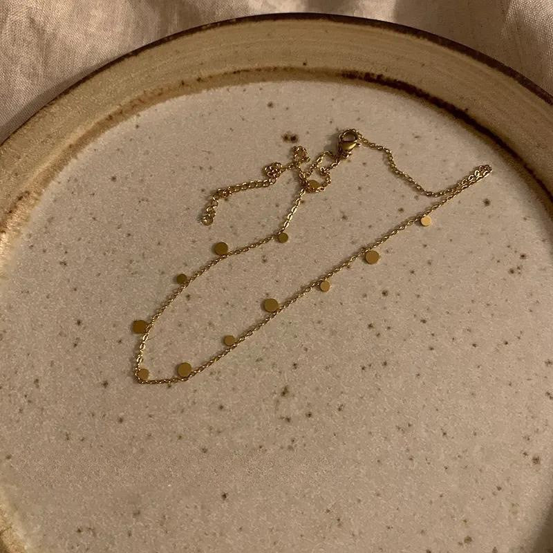 Pearl and Rhinestone Pendant Necklace - fairypeony