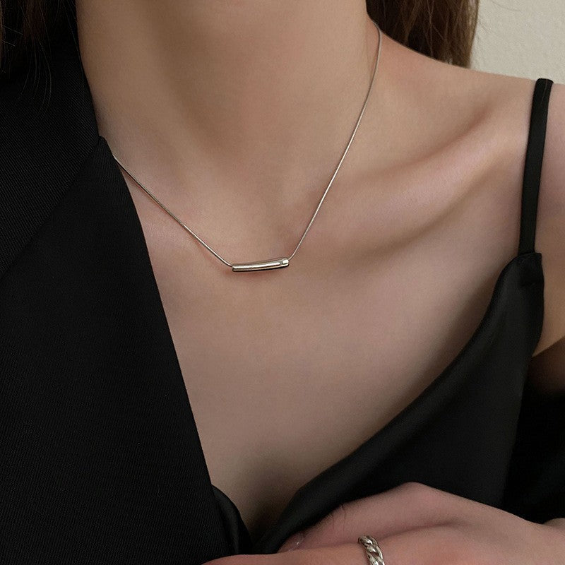 Double-layer Pearl Camellia Necklace - fairypeony