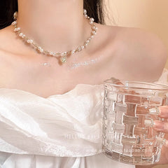 Light Luxury Temperament Pearl Necklace