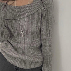 Double-layer Pearl Camellia Necklace - fairypeony