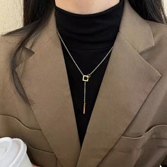 Double-layer Chain Necklace