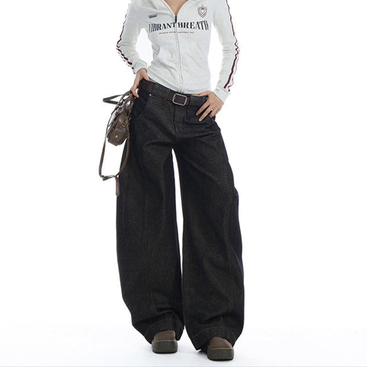 Vintage High Waist Baggy Wide Leg Jeans