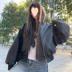 Leather Cool Wind Retro Loose Motorcycle Clothing