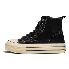 Vintage Canvas High Top Sneakers