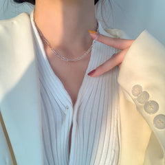 Square Shell Necklace