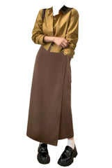 OOTD: Crop Blouse + Maxi Skirt - fairypeony