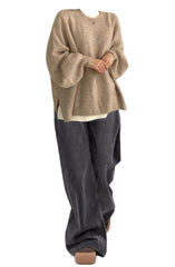 OOTD: Pullover Sweater + 90s Baggy Jeans